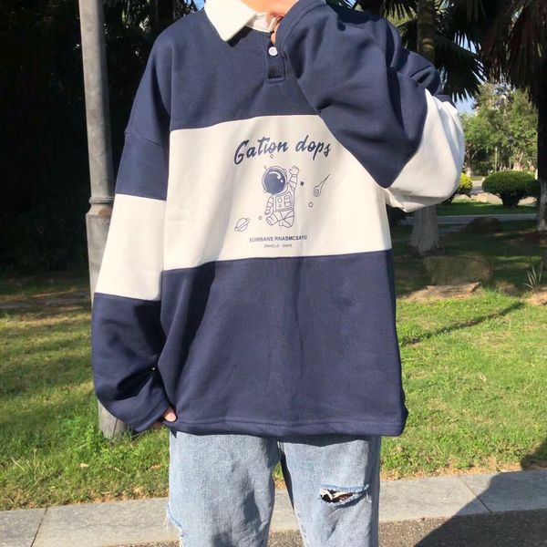 2021 new patchwork astronauts printed t shirt men harajuku vintage long sleeve fake two pieces pullover hip hop stand collar streetwear 0mhk, White;black
2021 new patchwork astronauts printed t shirt men harajuku vintage long sleeve fake two pieces pullover hip hop stand collar streetwear 0mhk, White;black