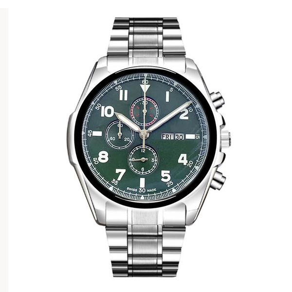 chronograph mens watch green dial orologio di lusso japan quartz movement watches montre de luxe mens designer watches reloj de lujo, Slivery;brown
chronograph mens watch green dial orologio di lusso japan quartz movement watches montre de luxe mens designer watches reloj de lujo, Slivery;brown