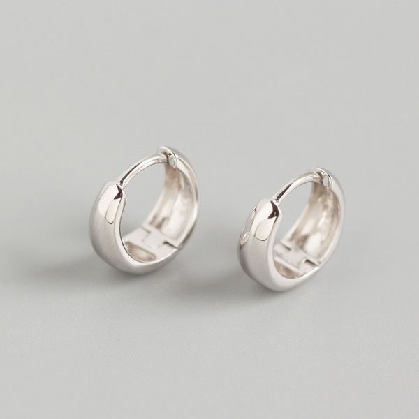 925 sterling silver jewelry wide surface stud earrings for women authentic silver mini circle earring xmas gifts, Golden;silver
925 sterling silver jewelry wide surface stud earrings for women authentic silver mini circle earring xmas gifts, Golden;silver