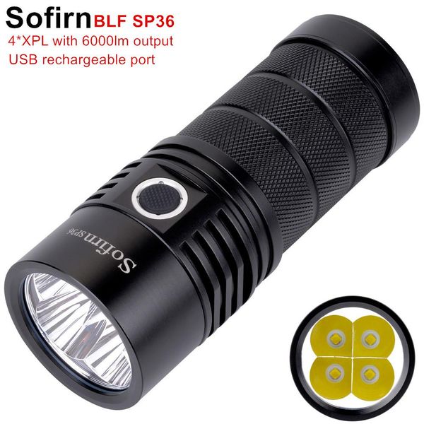 sofirn blf sp36 4xpl2 6000lm powerful led flashlight usb rechargeable 18650 multiple operation super bright torch narsilm v1.2 bbypqo
sofirn blf sp36 4xpl2 6000lm powerful led flashlight usb rechargeable 18650 multiple operation super bright torch narsilm v1.2 bbypqo
