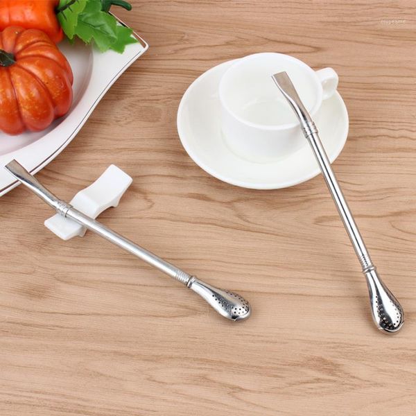 drinking straws 1 pc creative stainless steel straw spoon teaware reusable yerba mate filter with flat mouth bar accessories1
drinking straws 1 pc creative stainless steel straw spoon teaware reusable yerba mate filter with flat mouth bar accessories1