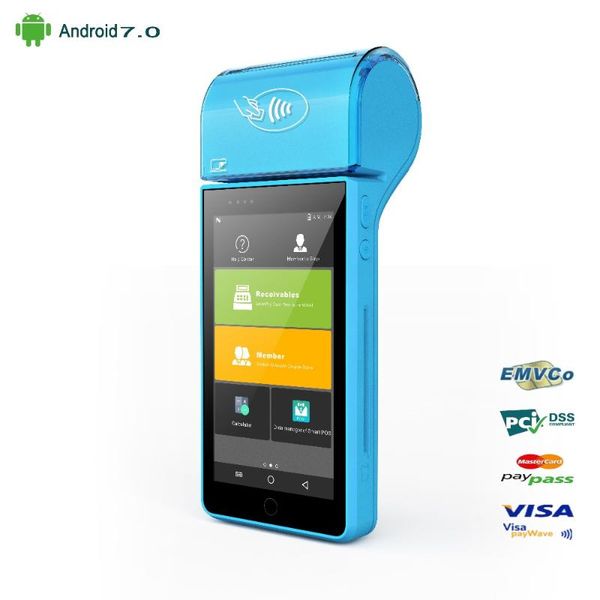 wireless terminal collector wireless android 7.0 handheld mobile 4g payment system pda thermal printer nfc with 4g wifi
wireless terminal collector wireless android 7.0 handheld mobile 4g payment system pda thermal printer nfc with 4g wifi