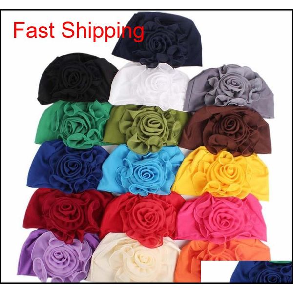 women large flower stretch scarf hat ladies elegant fashion hair accessories chemotherapy qyllat mj_fashion, Silver
women large flower stretch scarf hat ladies elegant fashion hair accessories chemotherapy qyllat mj_fashion, Silver