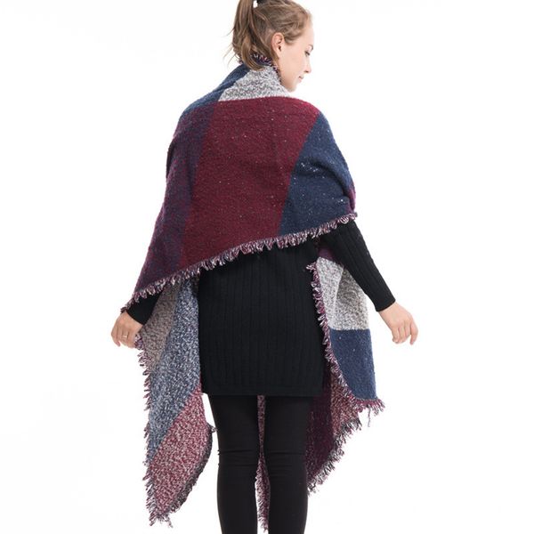 fashion pashmina women scarf thickening warm winter plaid scarf shawl reversible cape shawl wrap blanket warm poncho ho950750 201006, Blue;gray
fashion pashmina women scarf thickening warm winter plaid scarf shawl reversible cape shawl wrap blanket warm poncho ho950750 201006, Blue;gray