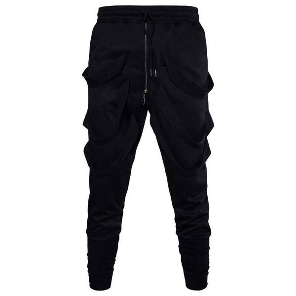 men casual pants mens joggers pant 2020 brand male hip hop cotton pants solid lacing zipper trousers street style harem, Black
men casual pants mens joggers pant 2020 brand male hip hop cotton pants solid lacing zipper trousers street style harem, Black