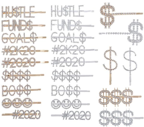 selling dollar hairpins crystal shiny rhinestones word letters hair clips women styling tool hairgrip diamond hair clips clamp, Black;brown
selling dollar hairpins crystal shiny rhinestones word letters hair clips women styling tool hairgrip diamond hair clips clamp, Black;brown