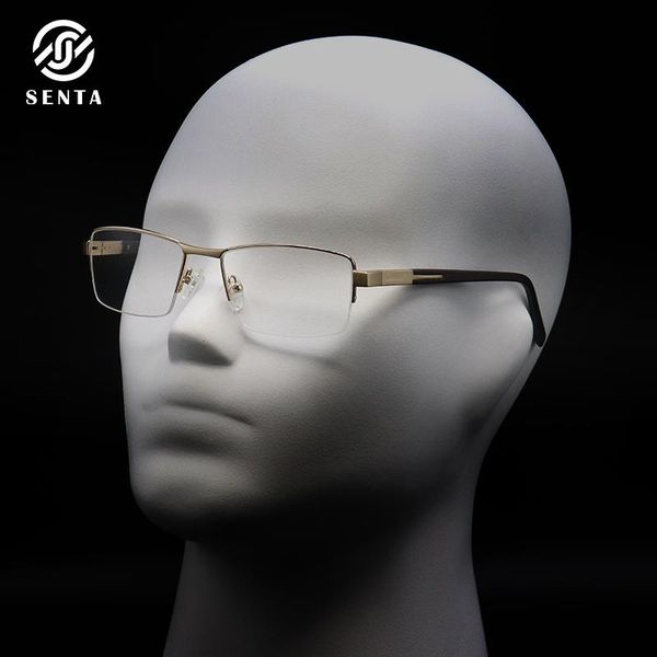 metal half frame square eyeglasses frames man glasses business style customizable myopia hyperopia optical prescription glasses, Black
metal half frame square eyeglasses frames man glasses business style customizable myopia hyperopia optical prescription glasses, Black