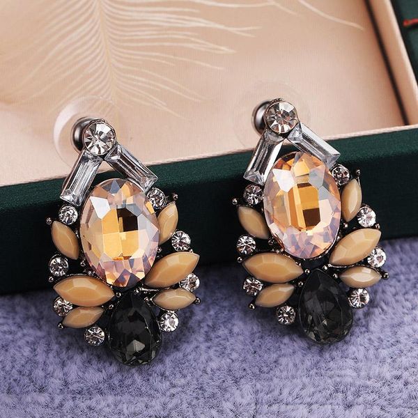 stud huitan luxury bridal wedding earrings pear shape gorgeous party accessories elegant anniversary gift fashion women, Golden;silver
stud huitan luxury bridal wedding earrings pear shape gorgeous party accessories elegant anniversary gift fashion women, Golden;silver