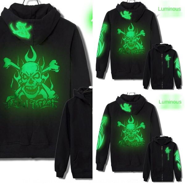 chpjn sweater clothes ghost glowing dance cardigan walk luminous ghost dance step fluorescent luminous coat fluorescent men's korean sl, Black
chpjn sweater clothes ghost glowing dance cardigan walk luminous ghost dance step fluorescent luminous coat fluorescent men's korean sl, Black