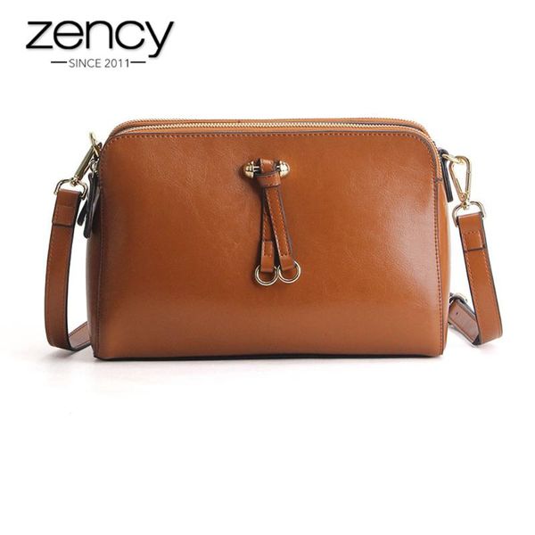 zency new arrivals women messenger bag 100% genuine leather handbag black flap simple crossbody shoulder purse quality a+ tote
zency new arrivals women messenger bag 100% genuine leather handbag black flap simple crossbody shoulder purse quality a+ tote
