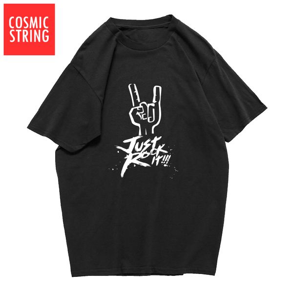 cosmic string short sleeve just rock it print casual cool summer mens tshirt loose s sport hooded sweatshirt hoodie men t shirt
cosmic string short sleeve just rock it print casual cool summer mens tshirt loose s sport hooded sweatshirt hoodie men t shirt