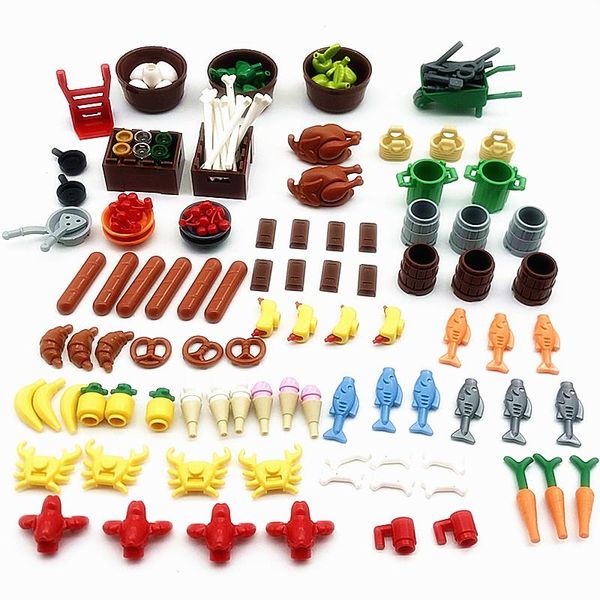 food tool set moc building blocks for kids food toys juguetes bloques for diy fruit bread turkey bricks accessories parts bricks yxlvlb
food tool set moc building blocks for kids food toys juguetes bloques for diy fruit bread turkey bricks accessories parts bricks yxlvlb