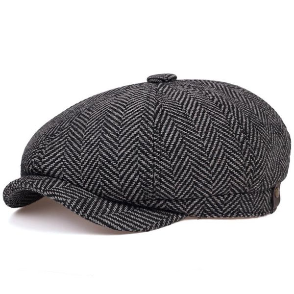 berets mens sboy cap beret hat men women wild hats tweed gatsby octagonal black white herringbone vintage ivy gorras, Blue;gray
berets mens sboy cap beret hat men women wild hats tweed gatsby octagonal black white herringbone vintage ivy gorras, Blue;gray