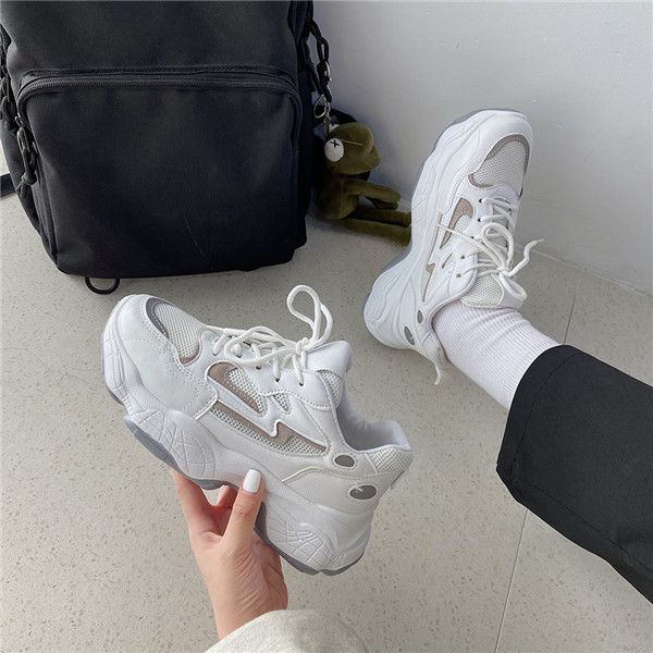 2021 wholesale winter pink plus velvet casual all match women trendy retro daddy shoes female white black sneakers 36-40
2021 wholesale winter pink plus velvet casual all match women trendy retro daddy shoes female white black sneakers 36-40