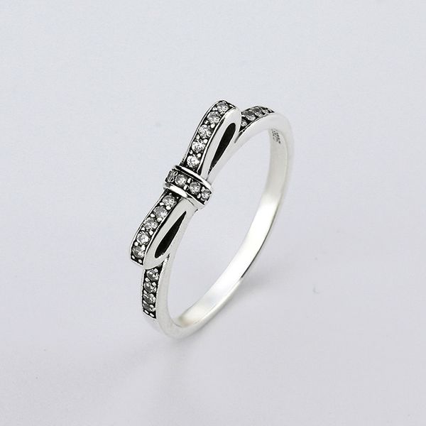 fine jewelry 925 sterling silver rings with women wedding & party clear fashion rings cz bow ring fit pandora love
fine jewelry 925 sterling silver rings with women wedding & party clear fashion rings cz bow ring fit pandora love