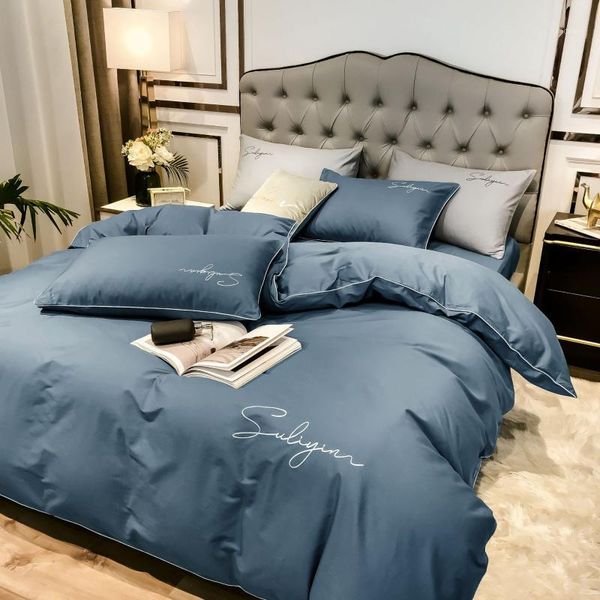 cotton twill fitted sheet four piece set single double bed sheet quilt cover bedding pillowcase1
cotton twill fitted sheet four piece set single double bed sheet quilt cover bedding pillowcase1