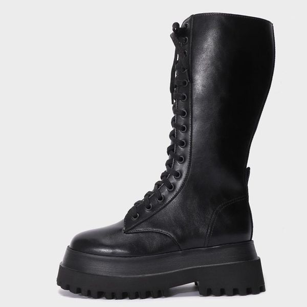 2020 winter new fashion high tube flat bottom knight boots women cross straps side zipper thick bottom round toe boot women shoe1, Black
2020 winter new fashion high tube flat bottom knight boots women cross straps side zipper thick bottom round toe boot women shoe1, Black