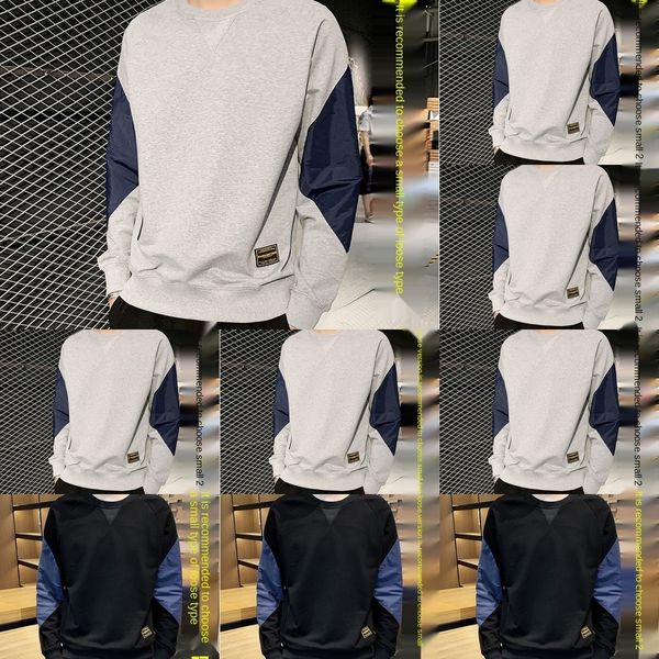 tuwwj spring autumn autumn men's tsweater shirtlong sleeve sweater round neck korean clothes bottomed shirt and loose casual trend t-sh, Black
tuwwj spring autumn autumn men's tsweater shirtlong sleeve sweater round neck korean clothes bottomed shirt and loose casual trend t-sh, Black