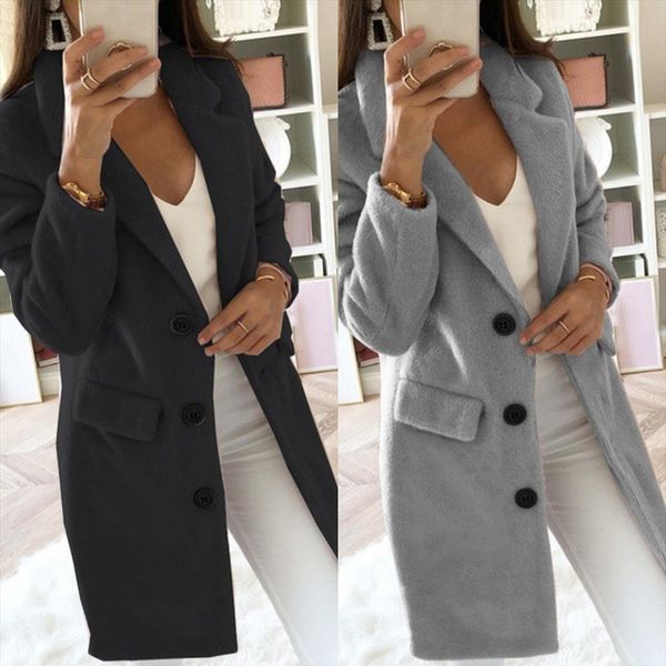 3 5xl china code autumn winter long sleeve cardigan solid color women lapel blazer jacket coat womens clothing, Black
3 5xl china code autumn winter long sleeve cardigan solid color women lapel blazer jacket coat womens clothing, Black