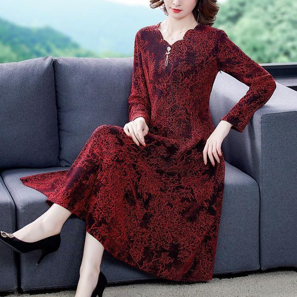 autumn winter dress 2020 new plus size loose print women dresses temperament elegant women long sleeve straight dress1, Black;gray
autumn winter dress 2020 new plus size loose print women dresses temperament elegant women long sleeve straight dress1, Black;gray