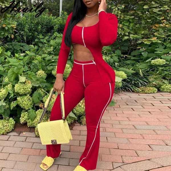 women set solid color crop long pants skinny knitted elastic waist matching sets for women hollow out party club 2 piece set1, Gray
women set solid color crop long pants skinny knitted elastic waist matching sets for women hollow out party club 2 piece set1, Gray