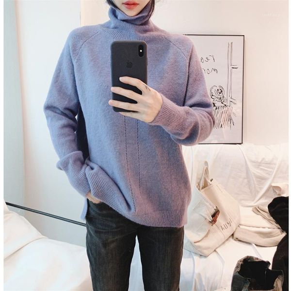 korean style women turtleneck pullover sweater solid color female vintage knitted sweater 2019 new autumn winter new knitted, White;black
korean style women turtleneck pullover sweater solid color female vintage knitted sweater 2019 new autumn winter new knitted, White;black