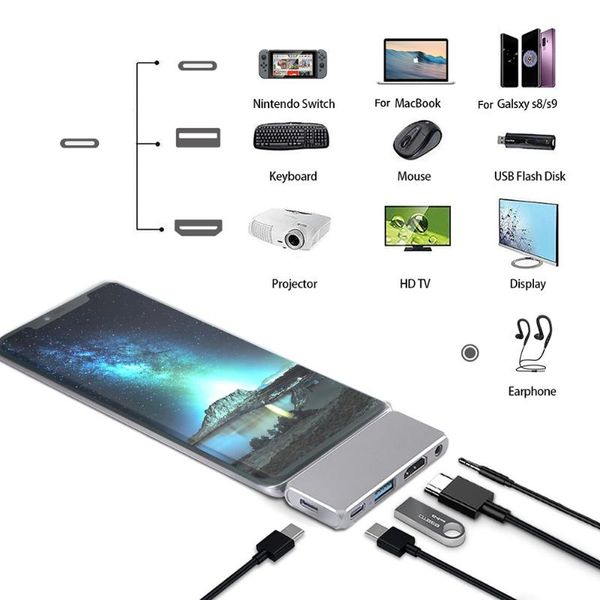5 in 1 hub data type c pd usb 3.1 type-c 3.5mm 4k hdmi usb 3.0 60w audio adapter for office caring computer supplies
5 in 1 hub data type c pd usb 3.1 type-c 3.5mm 4k hdmi usb 3.0 60w audio adapter for office caring computer supplies