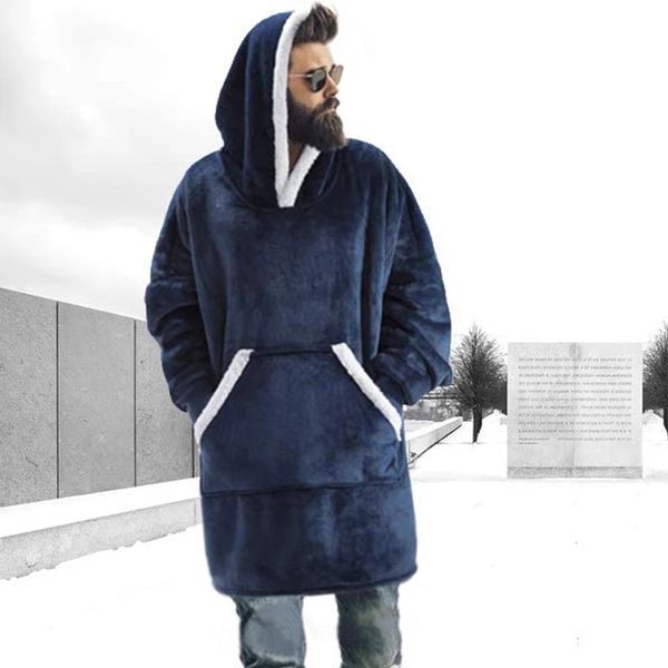 winter hoodie men oversized sweatshirt blanket with sleeves fleece hooded hoodies long streetwear plush hombre kg-672, Black
winter hoodie men oversized sweatshirt blanket with sleeves fleece hooded hoodies long streetwear plush hombre kg-672, Black