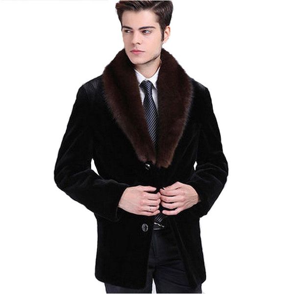 men's fur & faux 2021 suede coat full-blown water jacket business imitation size s m l xxl-4xl 5xl, Black
men's fur & faux 2021 suede coat full-blown water jacket business imitation size s m l xxl-4xl 5xl, Black