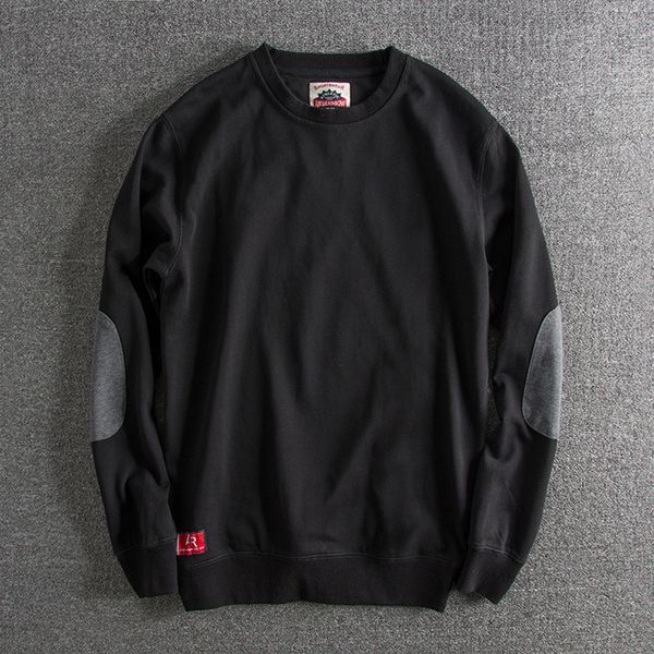 2021 new autumn and winter sweatshirt pure cotton solid color patch men's round neck long-sleeved sweater harajuku hoodie uqjl, Black
2021 new autumn and winter sweatshirt pure cotton solid color patch men's round neck long-sleeved sweater harajuku hoodie uqjl, Black