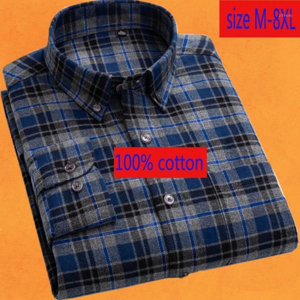 new arrival super large 100% pure cotton plaid long sleeve shirt men loose flannel casual plus size -4xl 5xl 6xl 7xl 8xl1, White;black
new arrival super large 100% pure cotton plaid long sleeve shirt men loose flannel casual plus size -4xl 5xl 6xl 7xl 8xl1, White;black