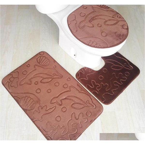 3 pcs/set flannel solid embossed bathroom carpet toilet seat cover mat buth rug set bathroom floor mat rug bath qylvws bdebaby
3 pcs/set flannel solid embossed bathroom carpet toilet seat cover mat buth rug set bathroom floor mat rug bath qylvws bdebaby