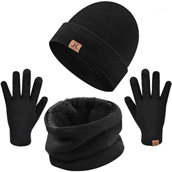 beanies hat autumn winter warmer set solid color plush retro beanie cap knit scarf gloves soft elastic touch screen glove1, Blue;gray
beanies hat autumn winter warmer set solid color plush retro beanie cap knit scarf gloves soft elastic touch screen glove1, Blue;gray