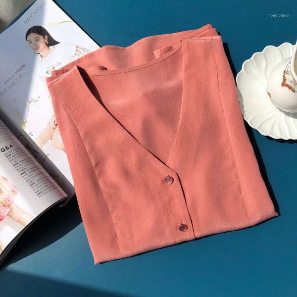rose pink silk shirt v-neck with buttons cinched waist 3/4 sleeves cuffs buttoned soft light silky blouse, White
rose pink silk shirt v-neck with buttons cinched waist 3/4 sleeves cuffs buttoned soft light silky blouse, White