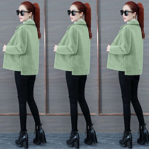 2sf4bwomen's sweater coat winter 2020 new versatile cashmere thickened short foreign style top, Black
2sf4bwomen's sweater coat winter 2020 new versatile cashmere thickened short foreign style top, Black