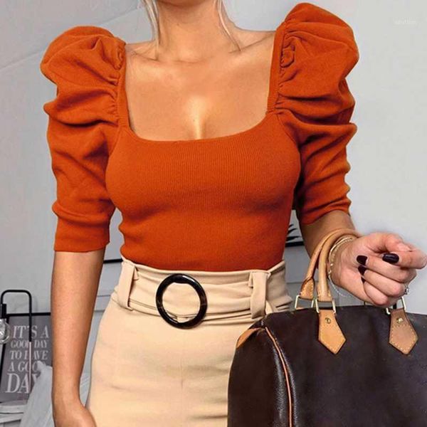 women spring shirts solid color sleeve square collar slim t-shirt fashion ladies backless bottoming t-shirt1, White
women spring shirts solid color sleeve square collar slim t-shirt fashion ladies backless bottoming t-shirt1, White
