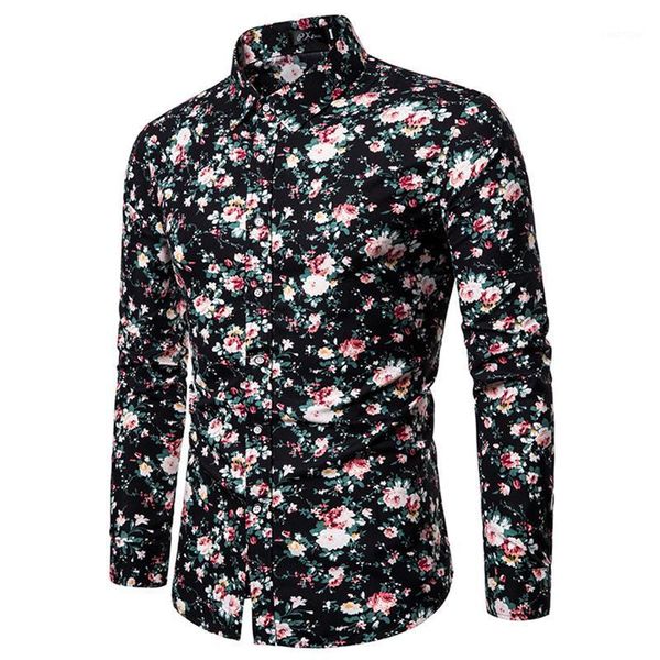 floral print shirt man fashion shirts for men long sleeve autumn shirts men dress button lapels collar male turn down collar1, White;black
floral print shirt man fashion shirts for men long sleeve autumn shirts men dress button lapels collar male turn down collar1, White;black