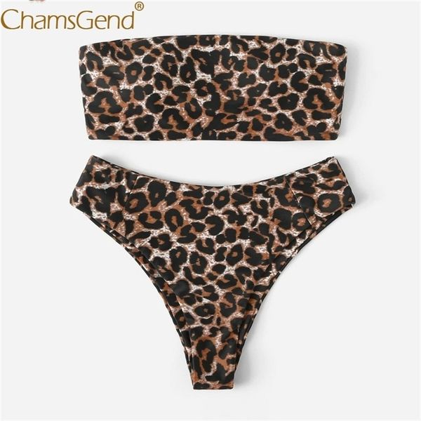 women leopard print strapless chest wrap bikini set brazilian woman two-piece swimwear beach bath swimsuits blue khaki 9nov y200319, White;black
women leopard print strapless chest wrap bikini set brazilian woman two-piece swimwear beach bath swimsuits blue khaki 9nov y200319, White;black