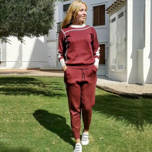two piece suits stretchable knitted and pants 2 piece outfits for women 2021 spring autumn new panelled home loungewear set, Gray
two piece suits stretchable knitted and pants 2 piece outfits for women 2021 spring autumn new panelled home loungewear set, Gray