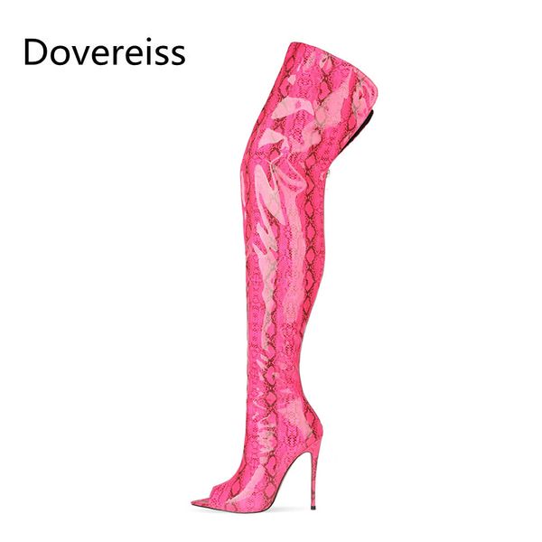dovereiss мода обувь для женщины зима peep toe носок остроконечные zipper шпильках пятки над коленом сапоги элегантный зрелые 34-45, Black
dovereiss мода обувь для женщины зима peep toe носок остроконечные zipper шпильках пятки над коленом сапоги элегантный зрелые 34-45, Black
