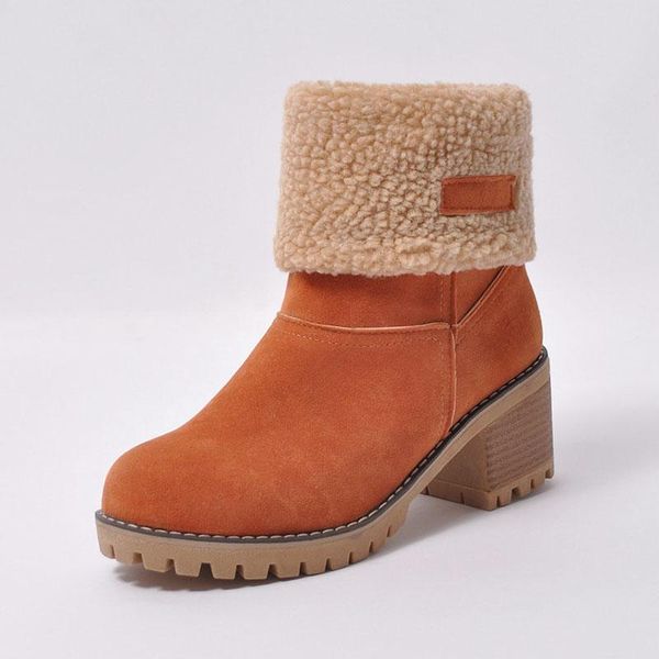 cozulma women turned-over edge warm plush lining snow boots female shoes lady flock boots round toe bootie plus size 35-43, Black
cozulma women turned-over edge warm plush lining snow boots female shoes lady flock boots round toe bootie plus size 35-43, Black