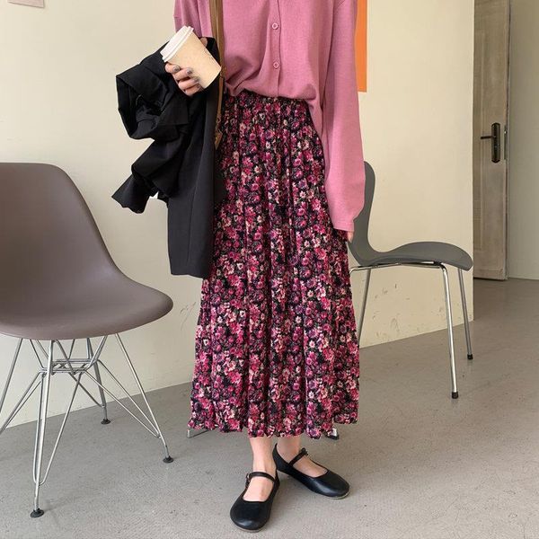 elastic-waist chiffon elegant loose skirts new style 2020 print floral pleated women long high waist female skirt, Black
elastic-waist chiffon elegant loose skirts new style 2020 print floral pleated women long high waist female skirt, Black