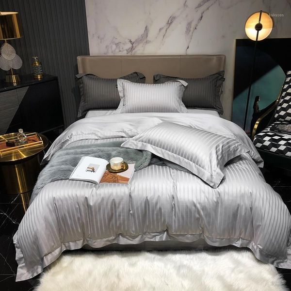 1000tc cotton bedlinen jacquard stripe bedlinen gray bedcover duvet cover bedsheet pillowcase bedding set 4pcs bed set1
1000tc cotton bedlinen jacquard stripe bedlinen gray bedcover duvet cover bedsheet pillowcase bedding set 4pcs bed set1