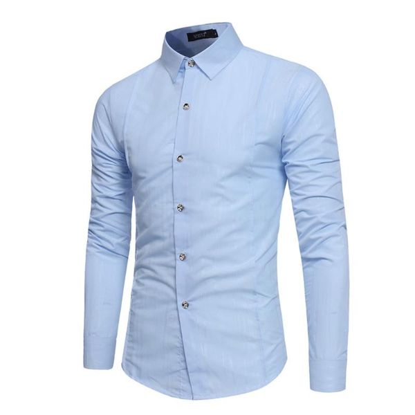 men's casual shirts fashion summer button turn-down collar slim fit long sleeve shirt blouse w501, White;black
men's casual shirts fashion summer button turn-down collar slim fit long sleeve shirt blouse w501, White;black