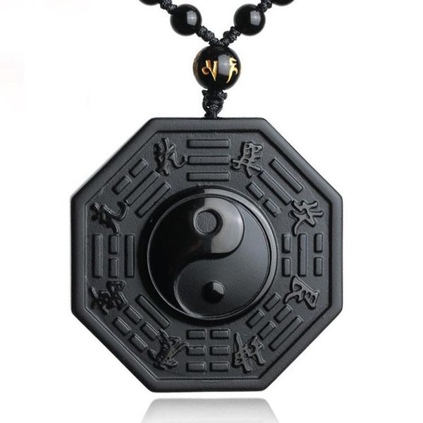 drop shipping black obsidian yin yang necklace pendant chinese bagua men's jewelry women's jewelry q1126, Silver
drop shipping black obsidian yin yang necklace pendant chinese bagua men's jewelry women's jewelry q1126, Silver