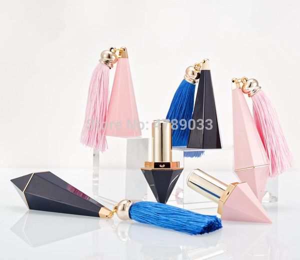 storage bottles & jars 10pcs 12.1mm cosmetic empty lip lipstick tubes taper shape with tassel pink/blue refillable
storage bottles & jars 10pcs 12.1mm cosmetic empty lip lipstick tubes taper shape with tassel pink/blue refillable