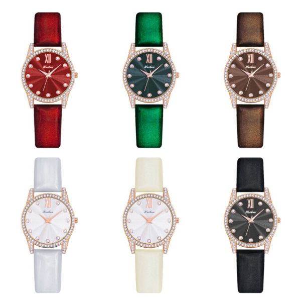 the latest clock, trendy and personalized ladies diamond-encrusted all-match quartz watch, many styles to choose from
the latest clock, trendy and personalized ladies diamond-encrusted all-match quartz watch, many styles to choose from