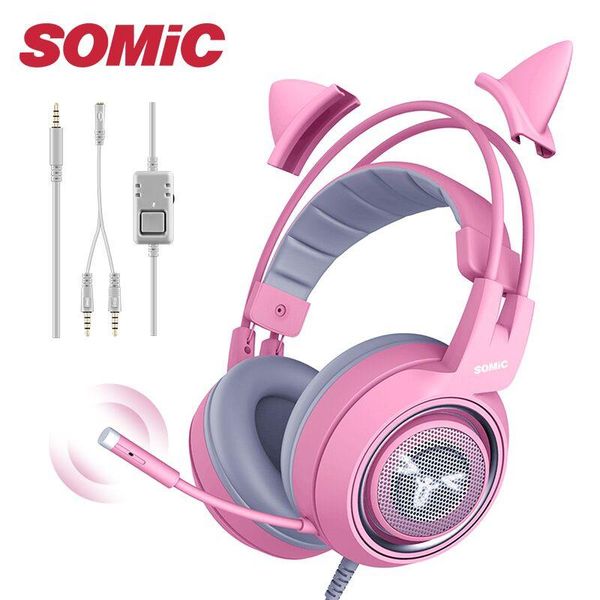 headphones & earphones unig951s pink gaming 3.5mm wired pc stereo headset music for ps4 xbox one computer laptop
headphones & earphones unig951s pink gaming 3.5mm wired pc stereo headset music for ps4 xbox one computer laptop