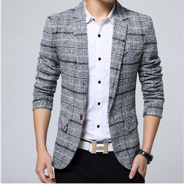 2021 new fashion casual men blazer mens business one button slim fit masculino male suits jacke, Black;brown
2021 new fashion casual men blazer mens business one button slim fit masculino male suits jacke, Black;brown