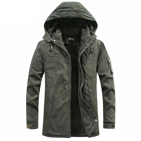 2020 new winter jackets men casual warm men thick fleece parkas coat military windproof hooded jackets windbreaker men clothing, Black
2020 new winter jackets men casual warm men thick fleece parkas coat military windproof hooded jackets windbreaker men clothing, Black